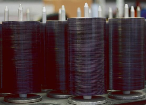 CDs on spindle
